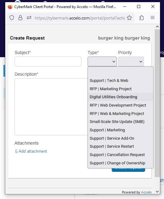 How to Onboard a New Location 1 request form csc
